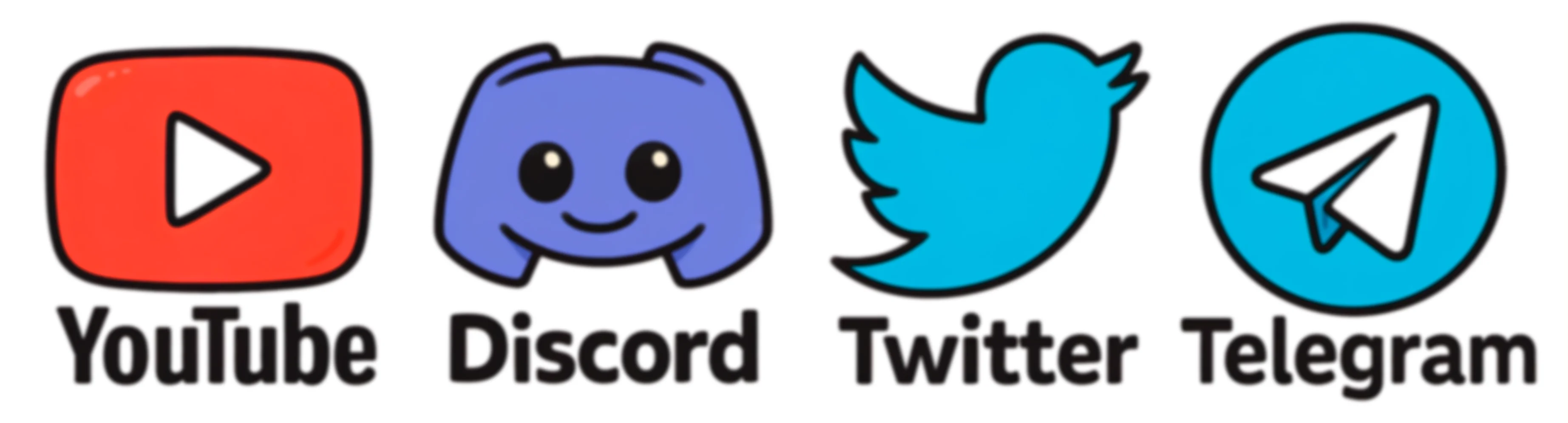 logos de redes sociales